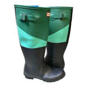Hunter Knee High Color Block Boots Ladies Size 8 (eu39)